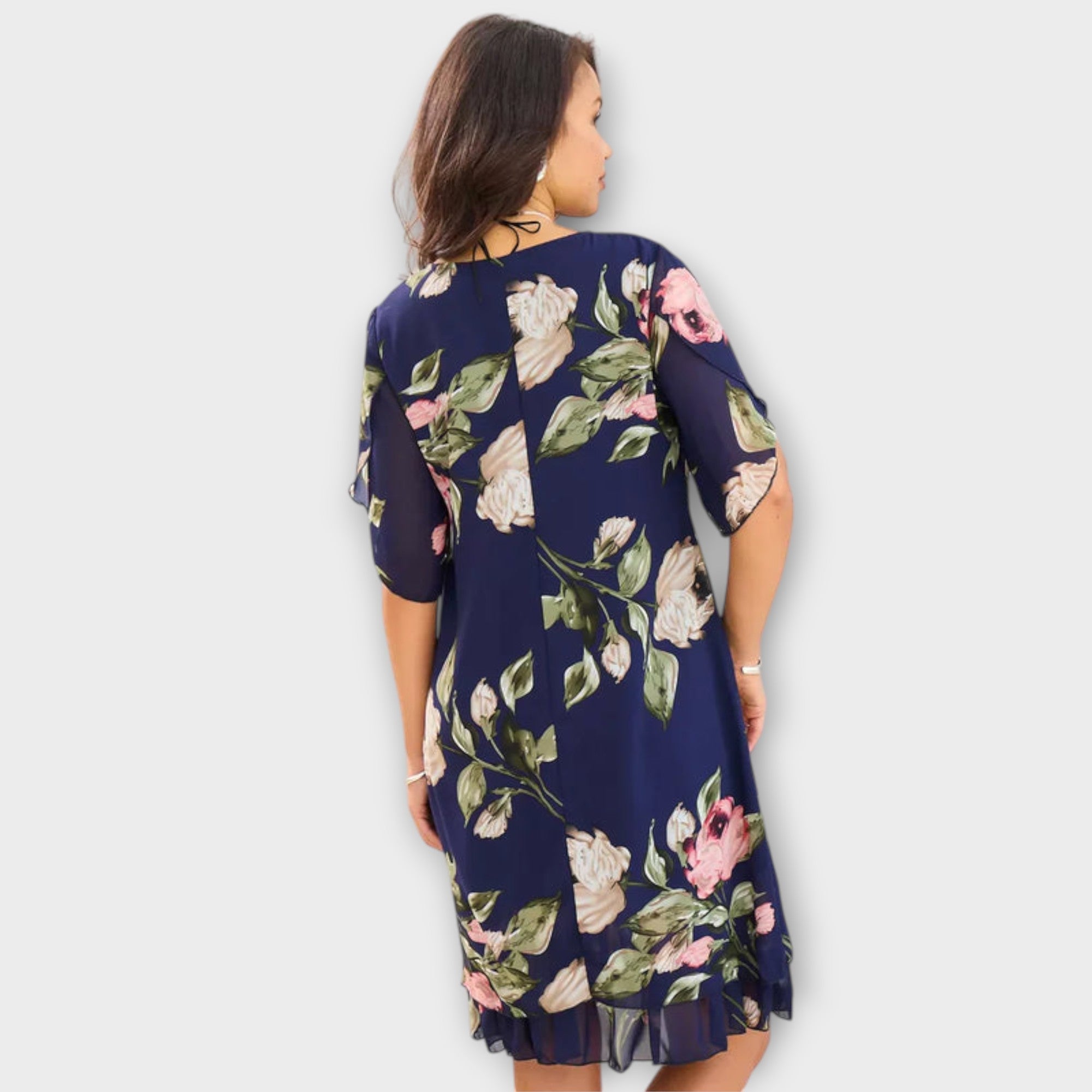 Melin - Elegant Chiffonkjole