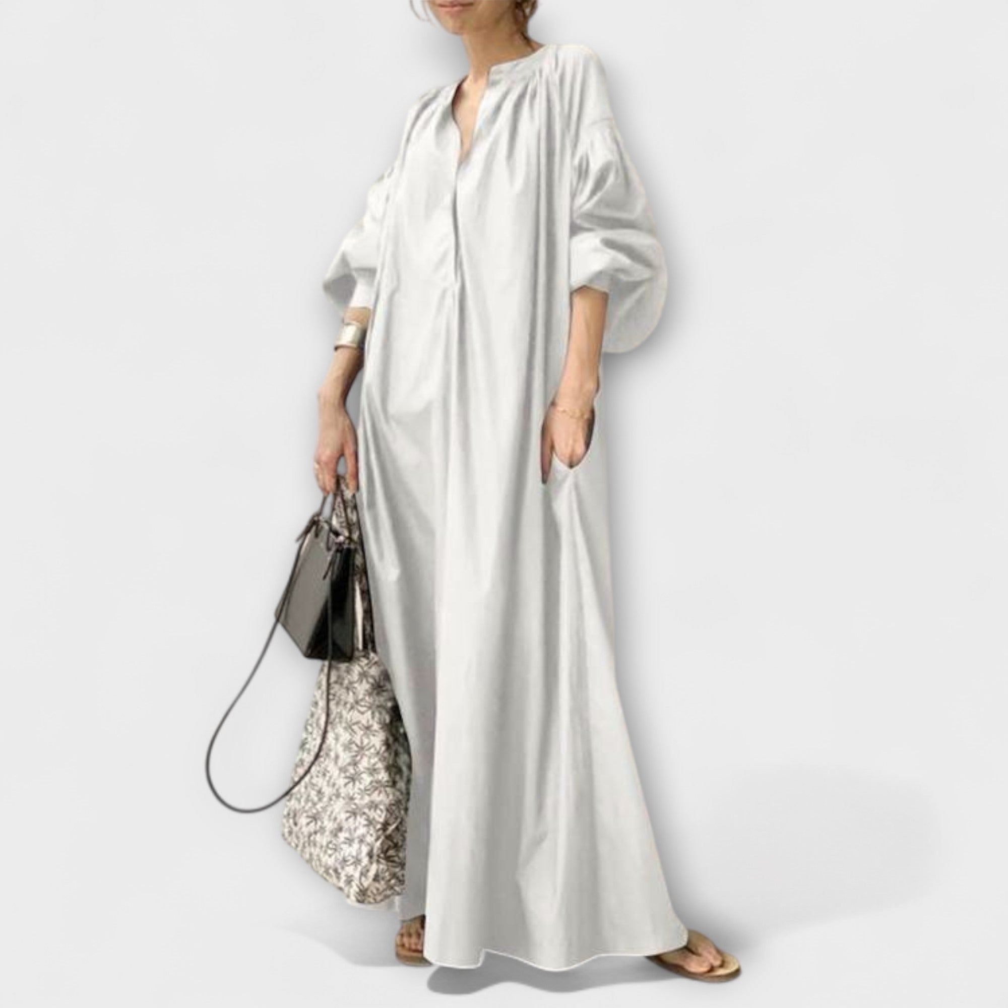Gerhilde – Elegant Midi Kjole