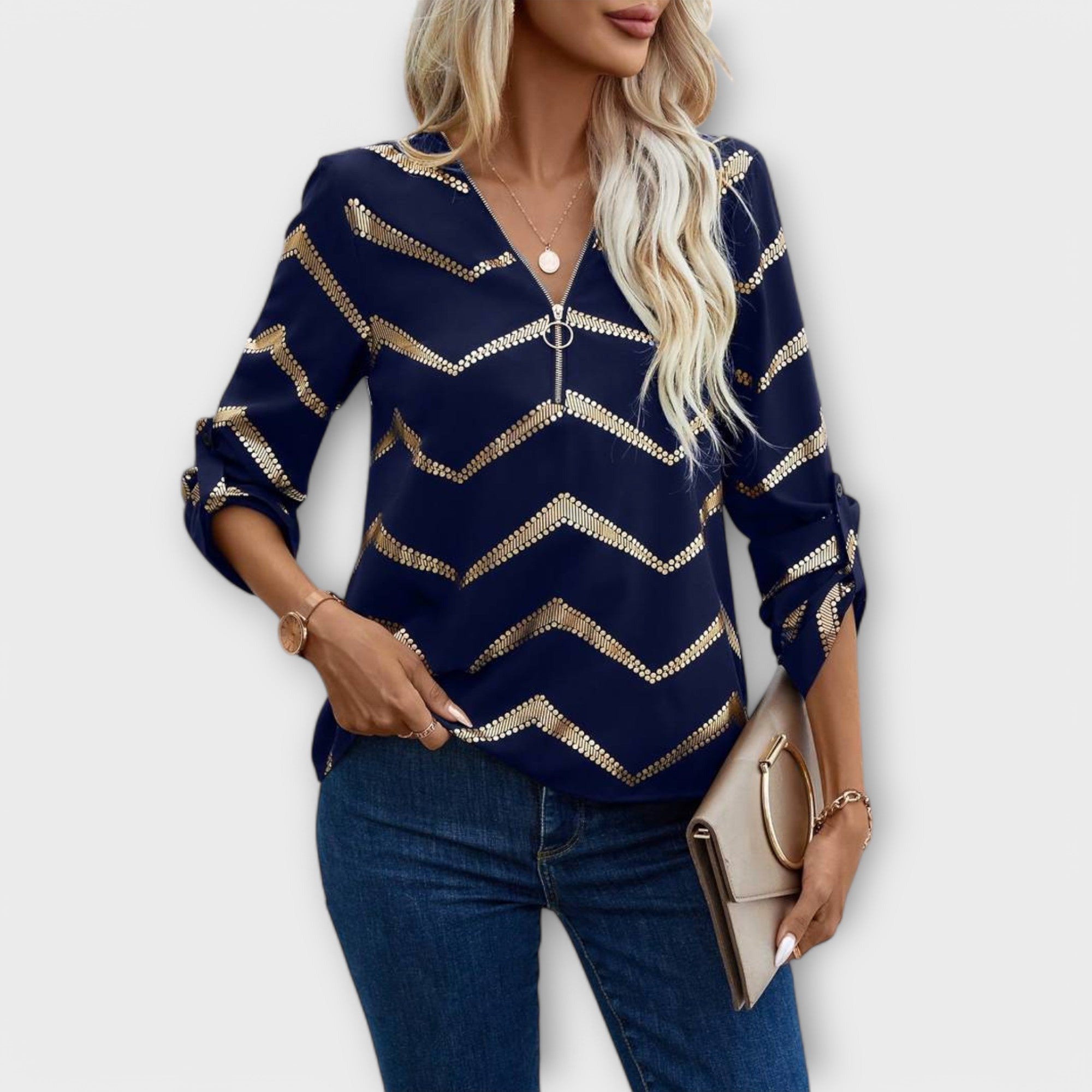 Emma - Tidsløs Elegant Bluse