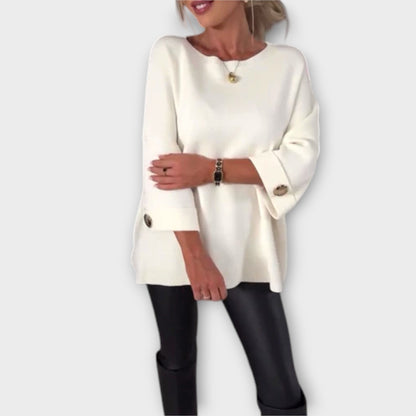 Isabella - Elegant Strikkebluse