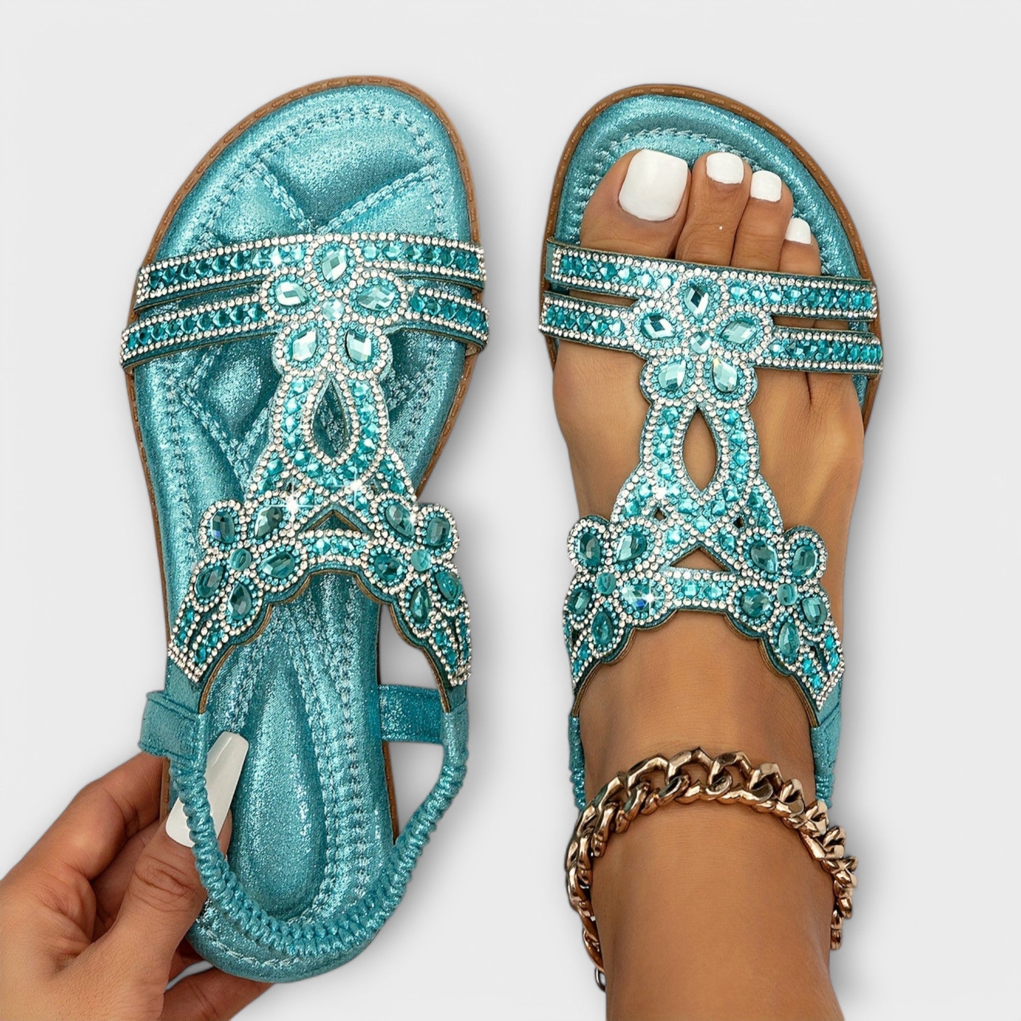 Rosalie - Ortopediske Sandaler i Boho Stil