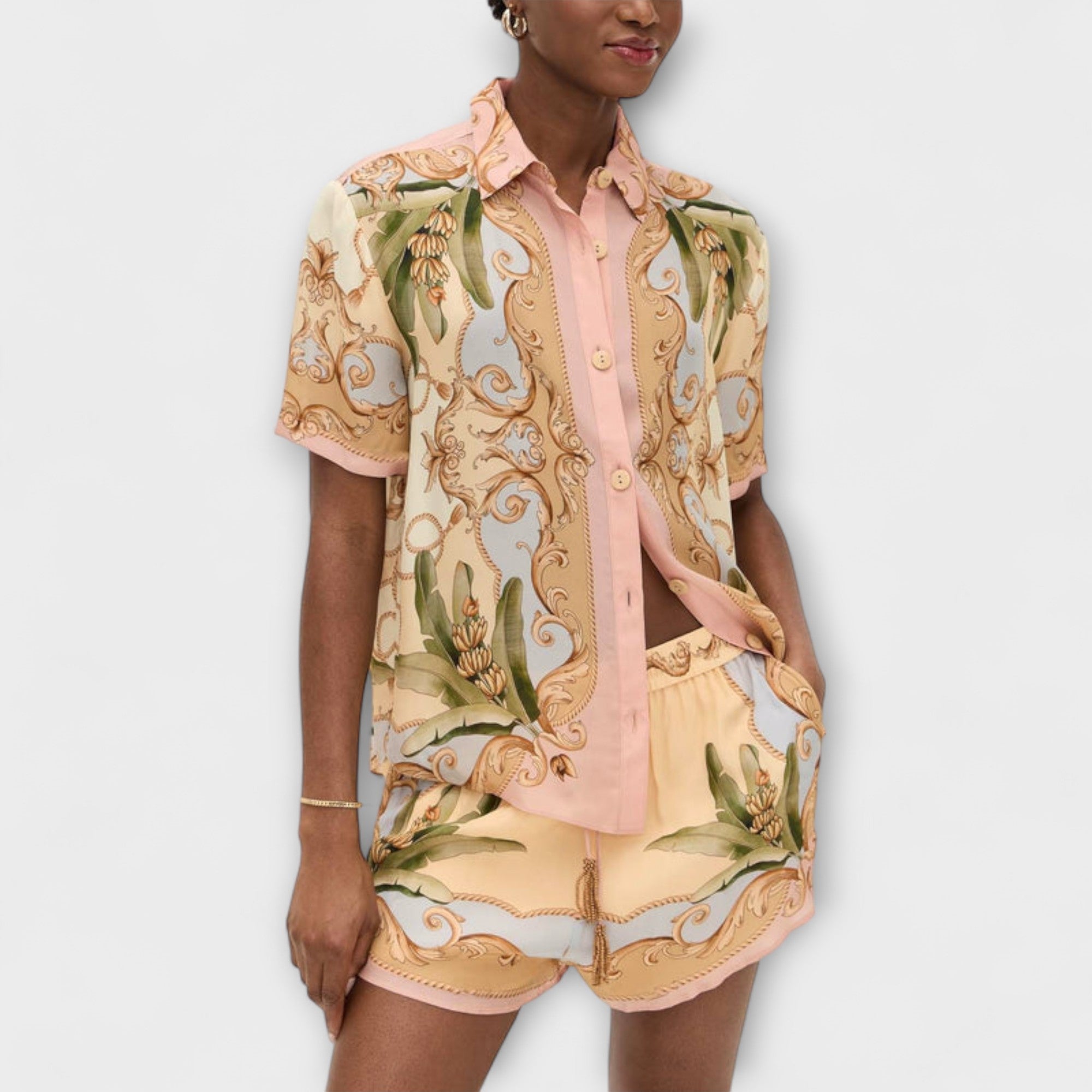 Maren - Vintage Botanisk Kaleidoskop Trykk Sett