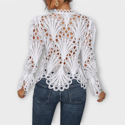 Savannah - Asymmetrisk Bluse