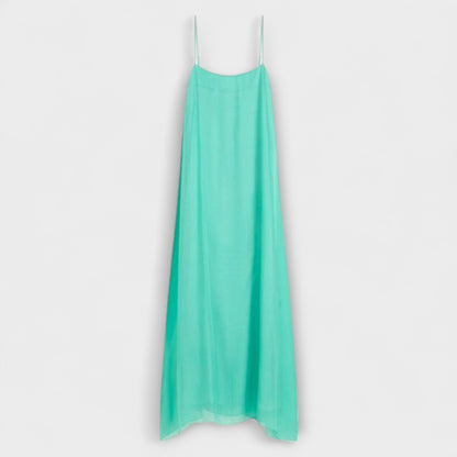 Madison - Elegant Maxikjole med Spagettistropper