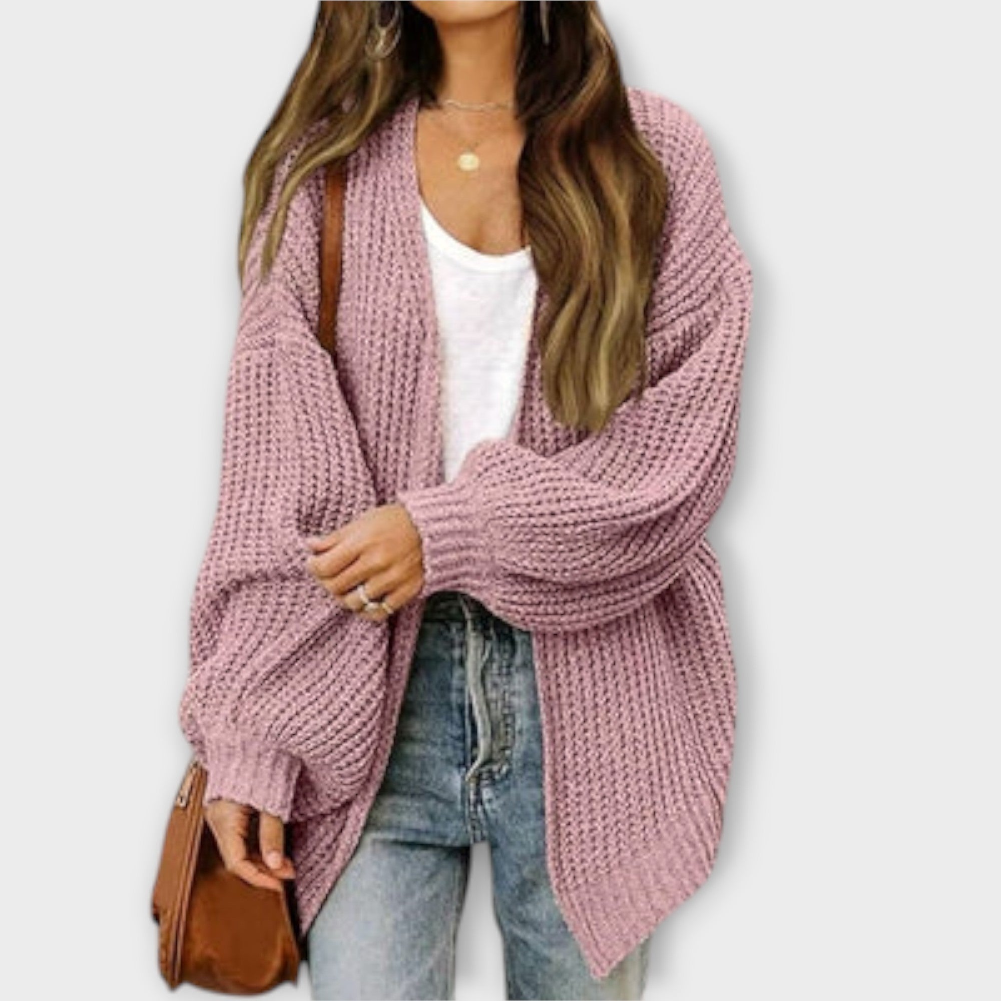 Leppa - Casual Strikket Cardigan