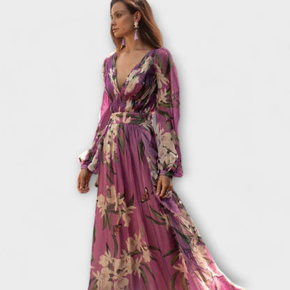 Høykvalitets Elegant Maxi Kjole