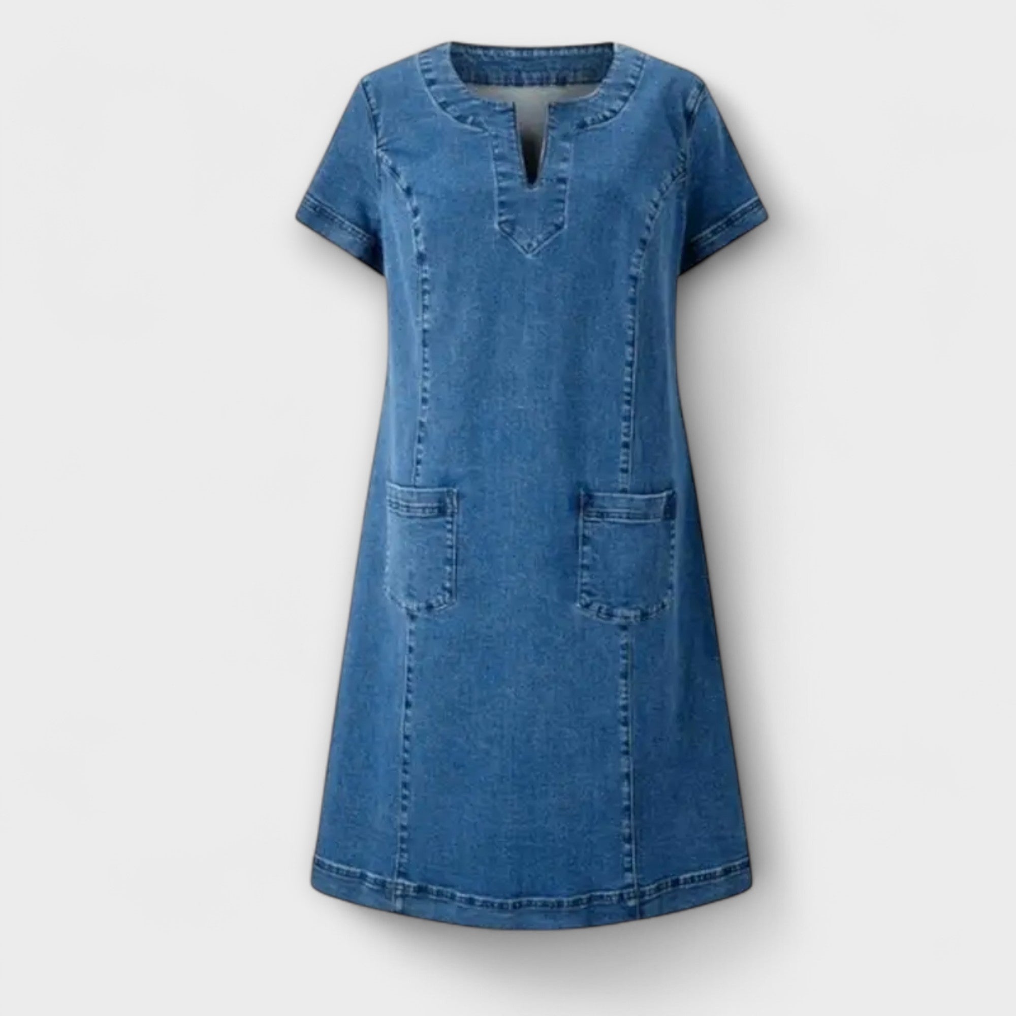 Mathea - Myk Denim Kjole