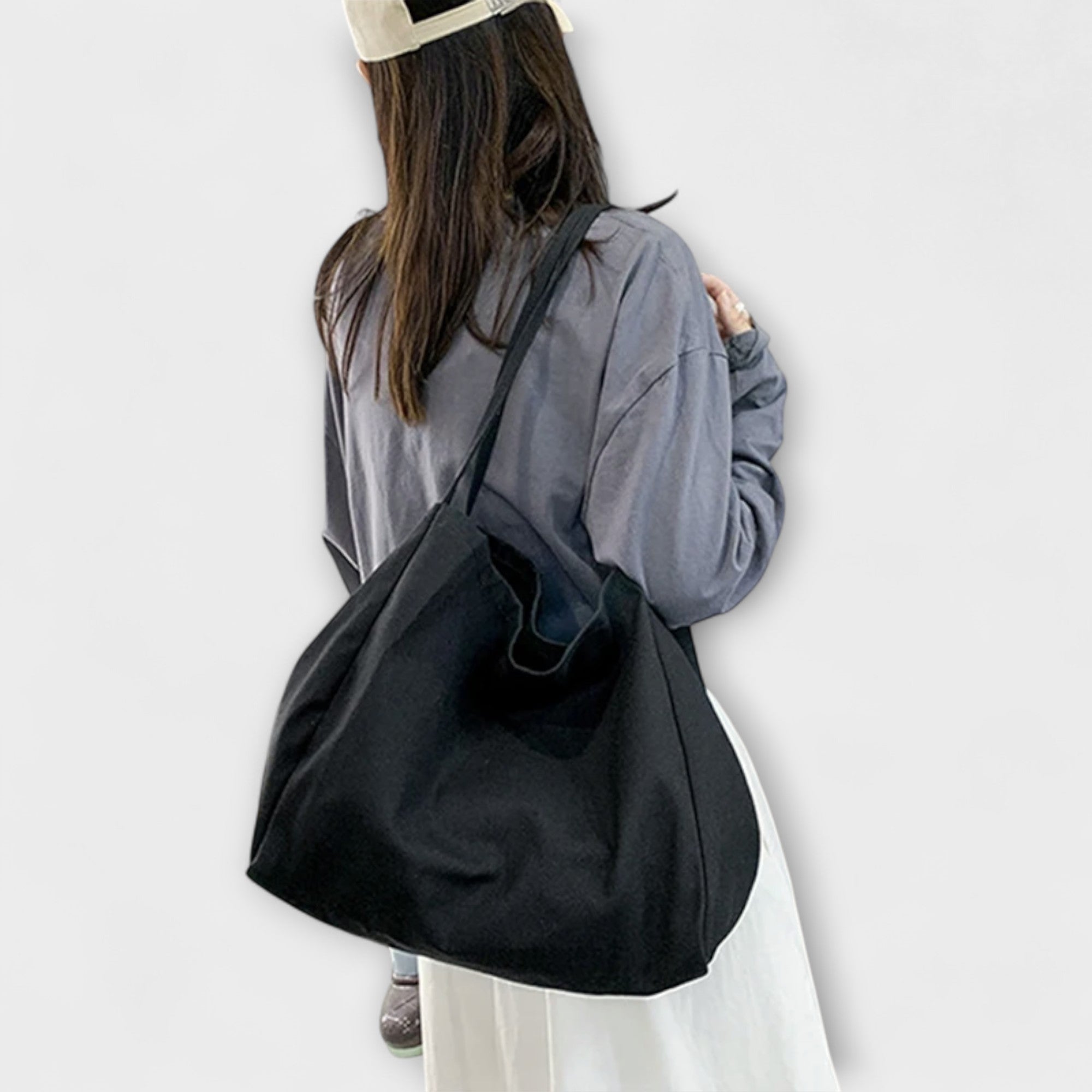 Høy- Kvalitets Stor Lerret Shopper Bag