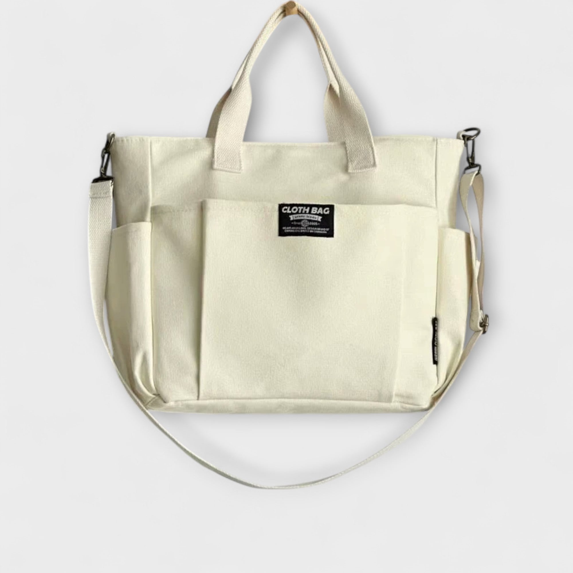 Minimalistisk Lerret Tote Bag