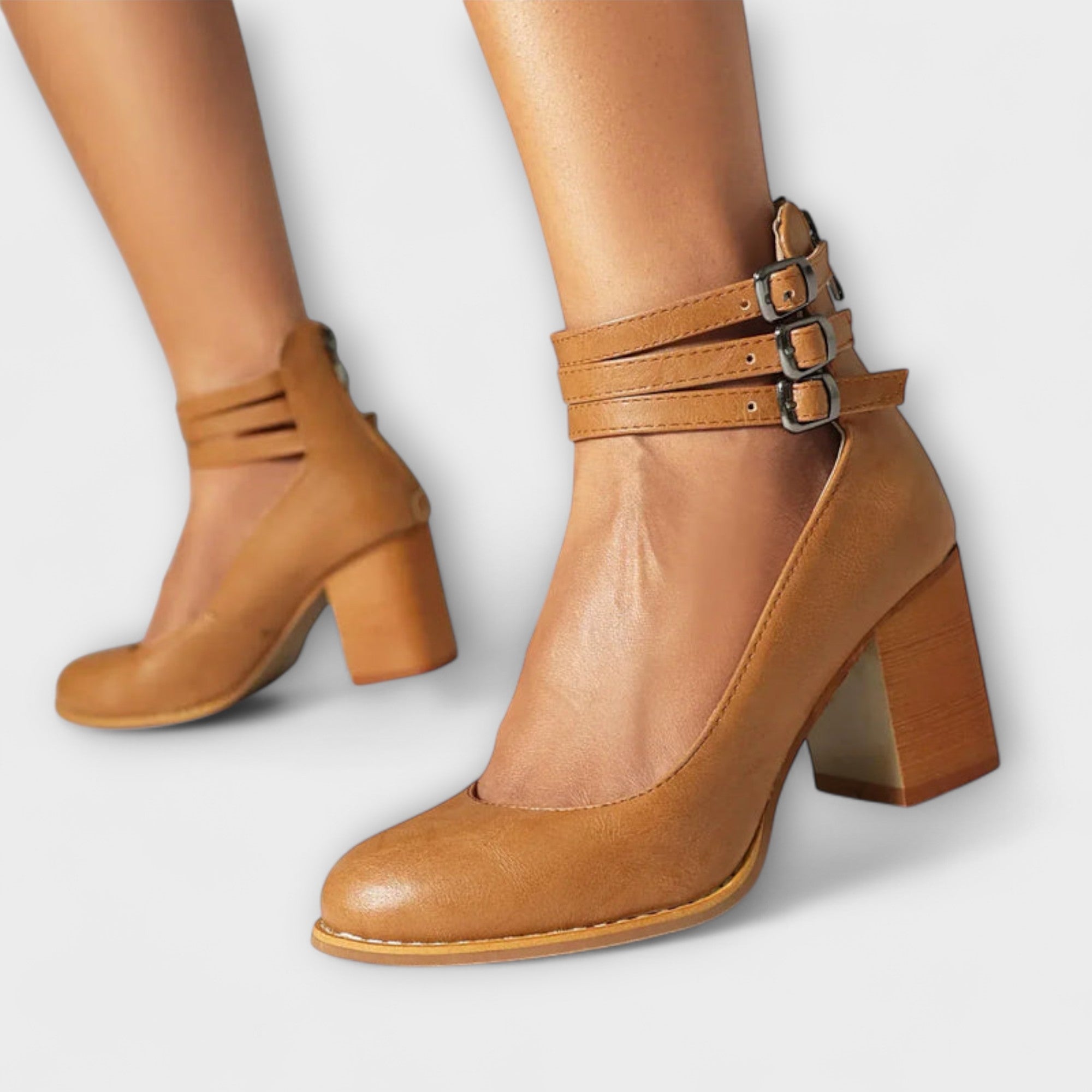 Alira – Pumper med Ankelrem Design