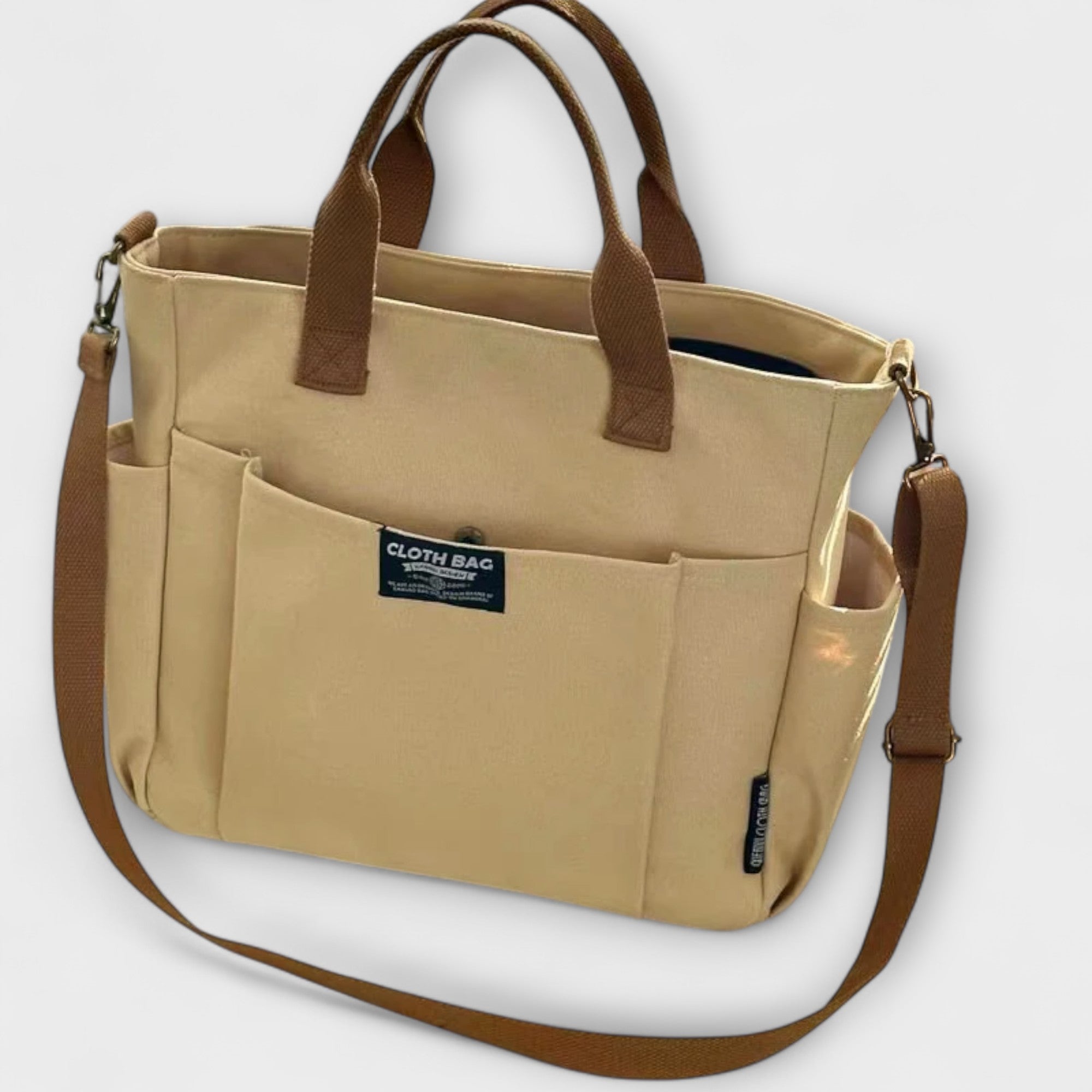Minimalistisk Lerret Tote Bag