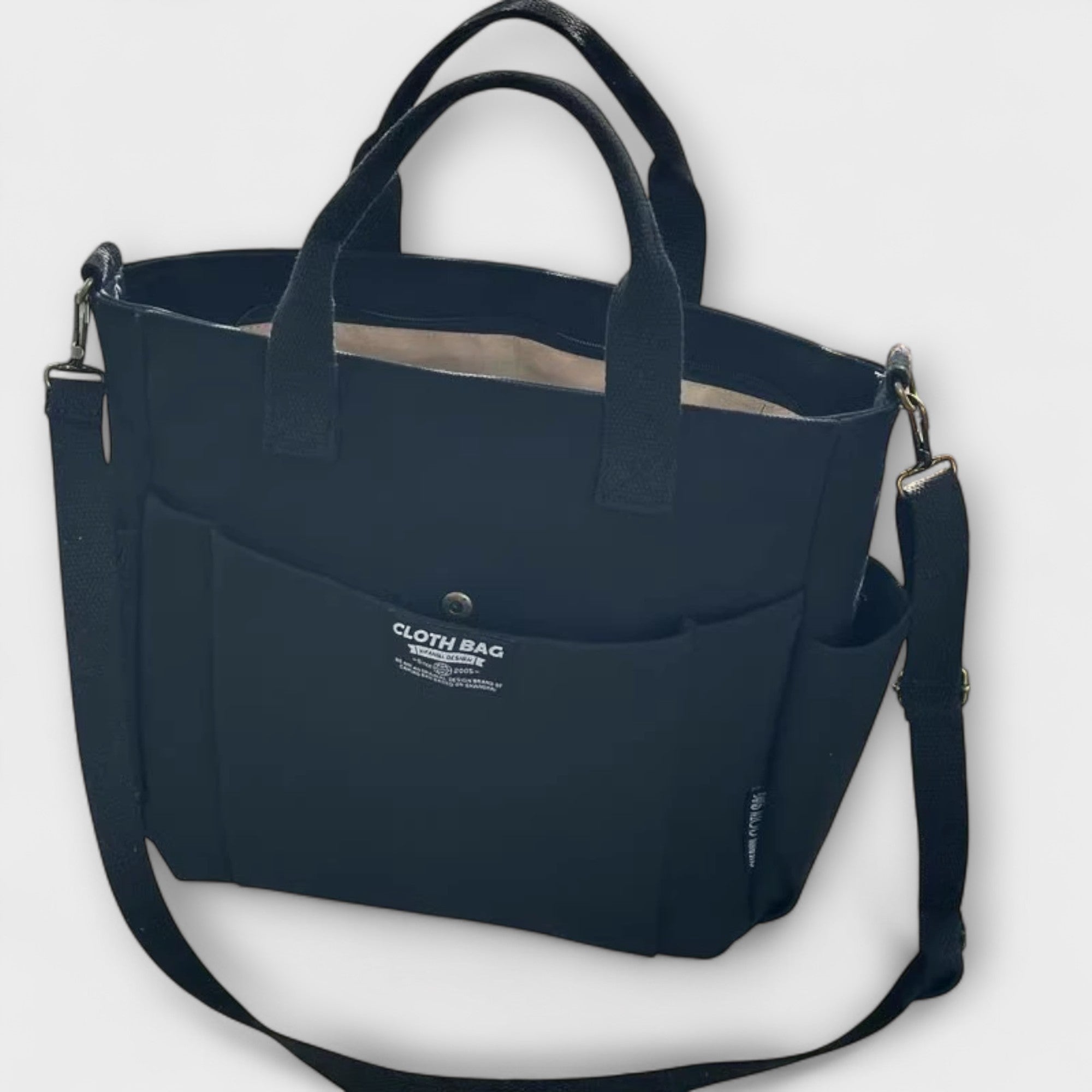 Minimalistisk Lerret Tote Bag