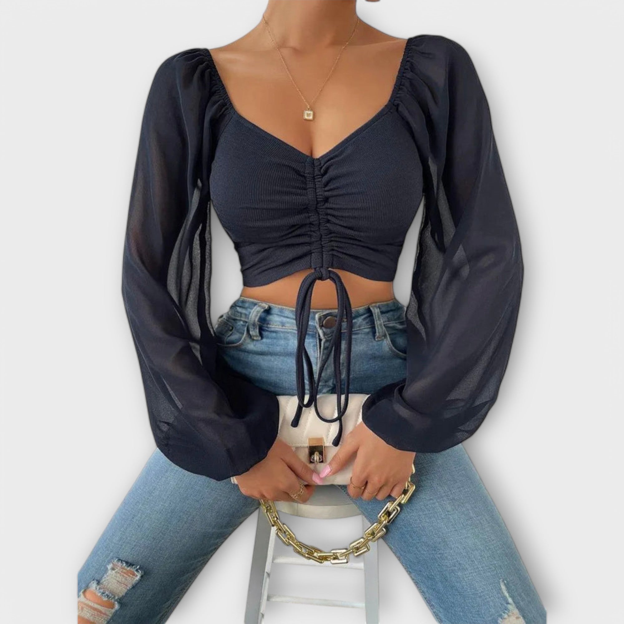 Jacqueline - Allsidig Kveldsbluse