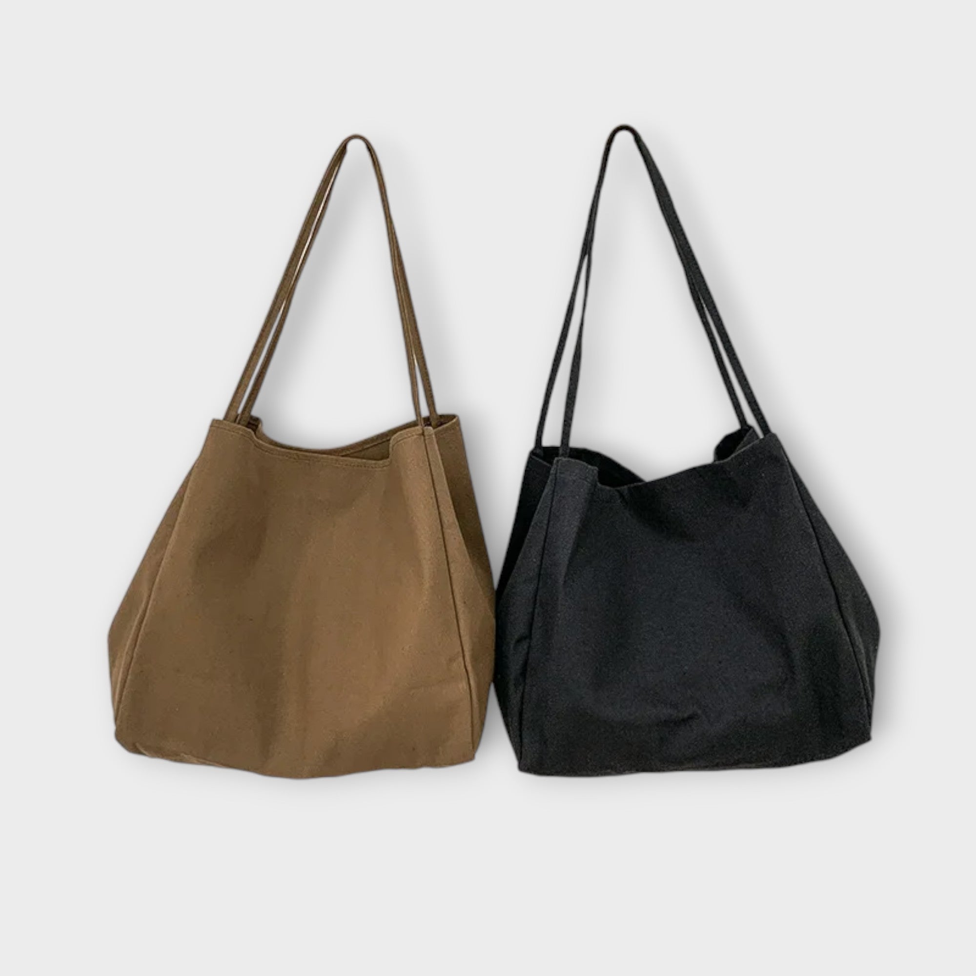 Høy- Kvalitets Stor Lerret Shopper Bag