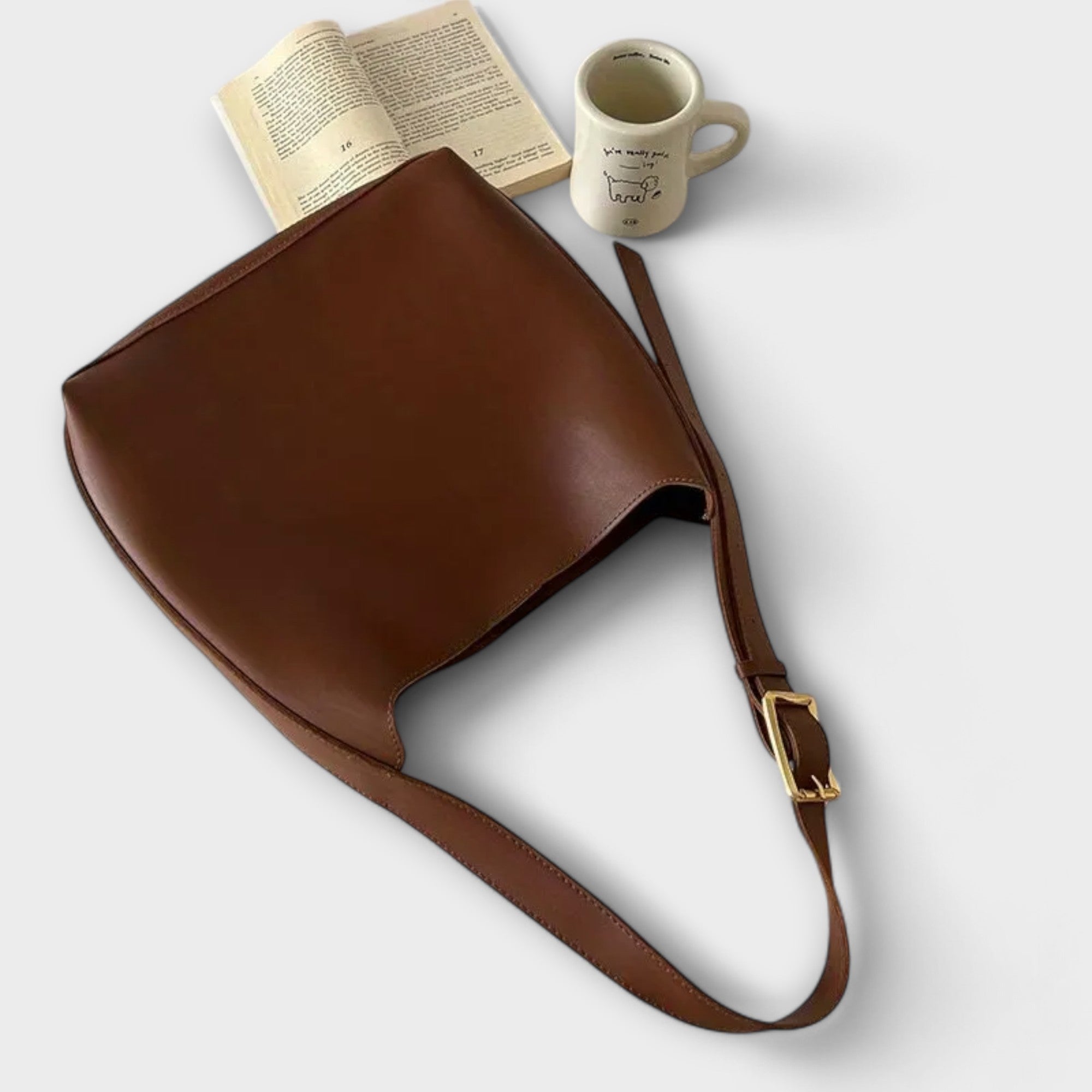 Aurellia. – Elegant Skinn Skulderveske