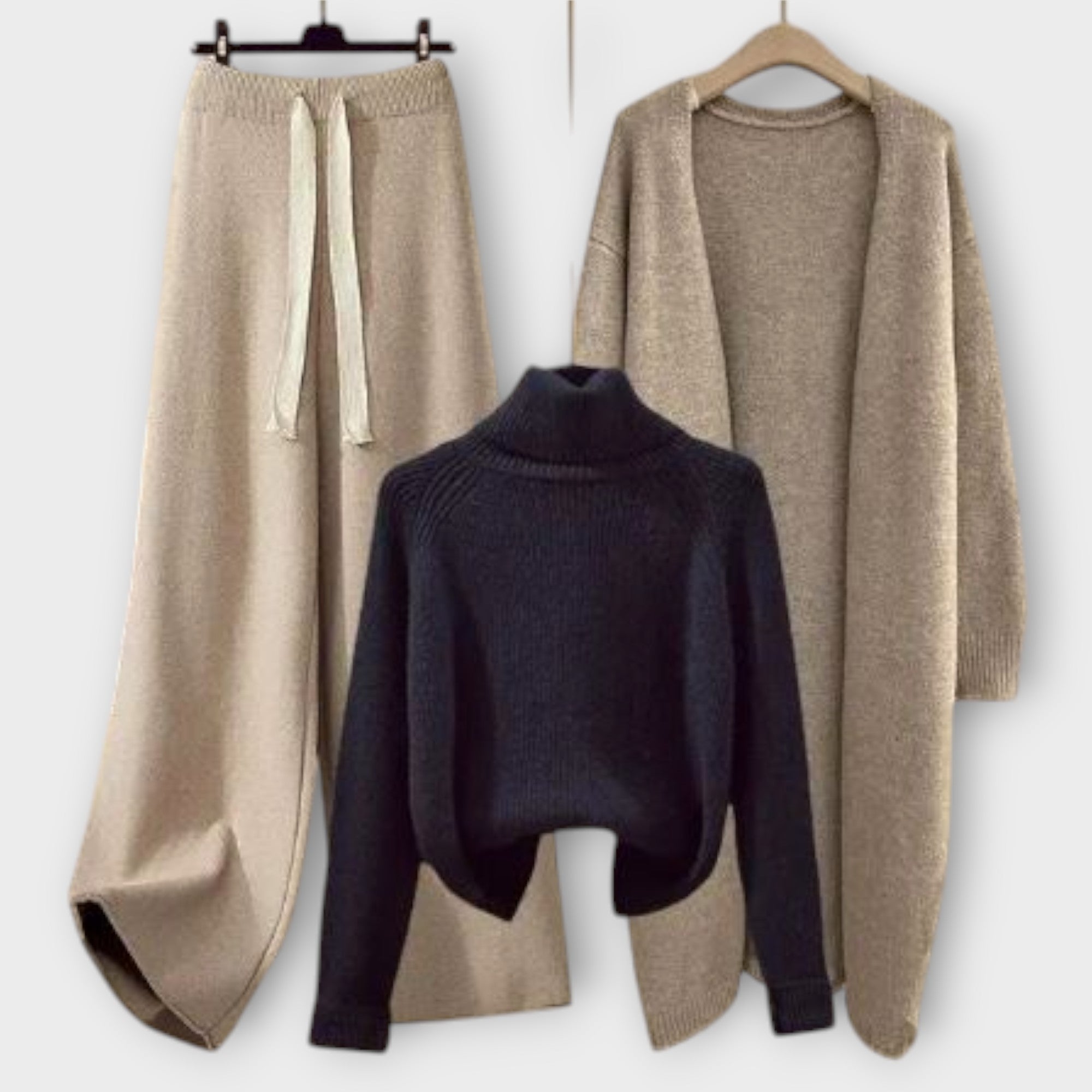 Flair. - Avslappet stil - Tre-delt sett
