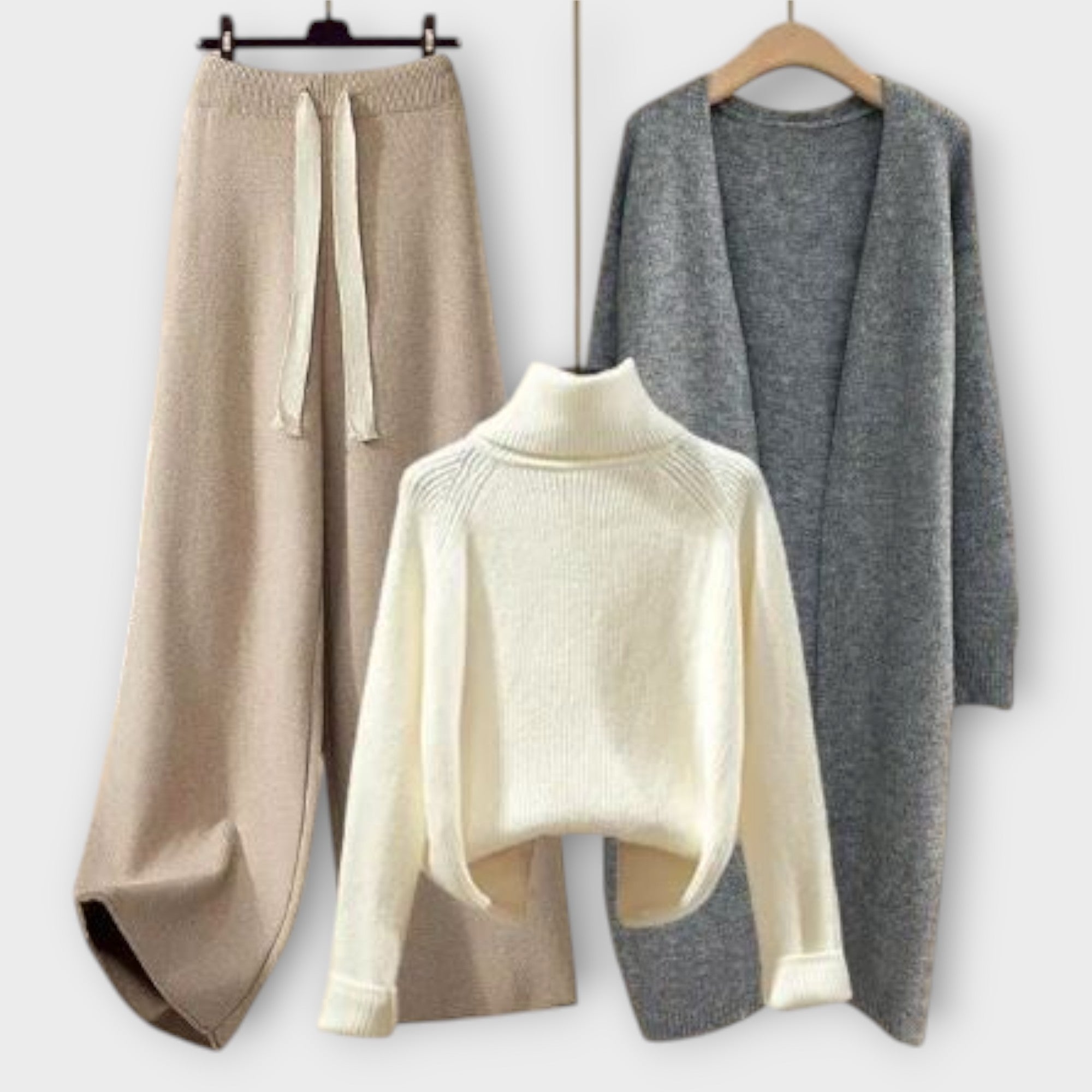 Flair. - Avslappet stil - Tre-delt sett