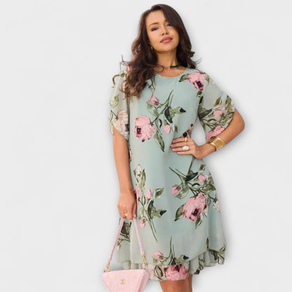 Melin - Elegant Chiffonkjole