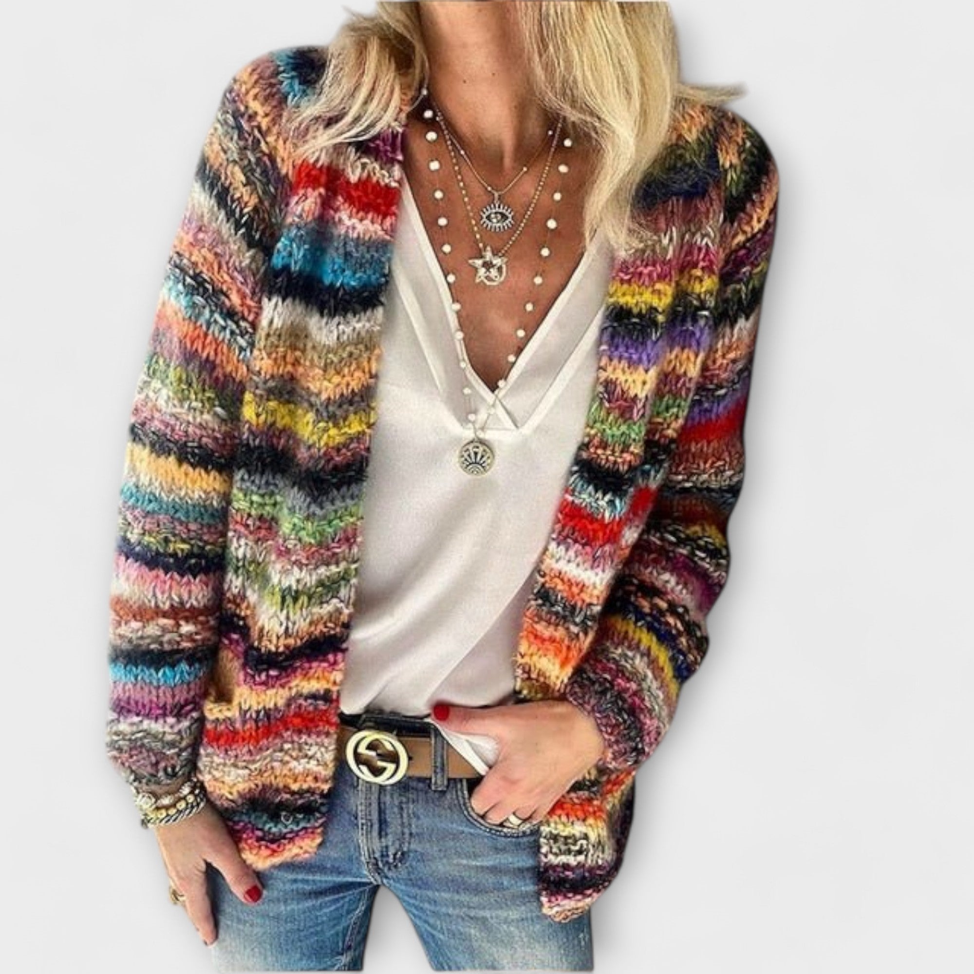 Birgitte - Livlig og Koselig Cardigan