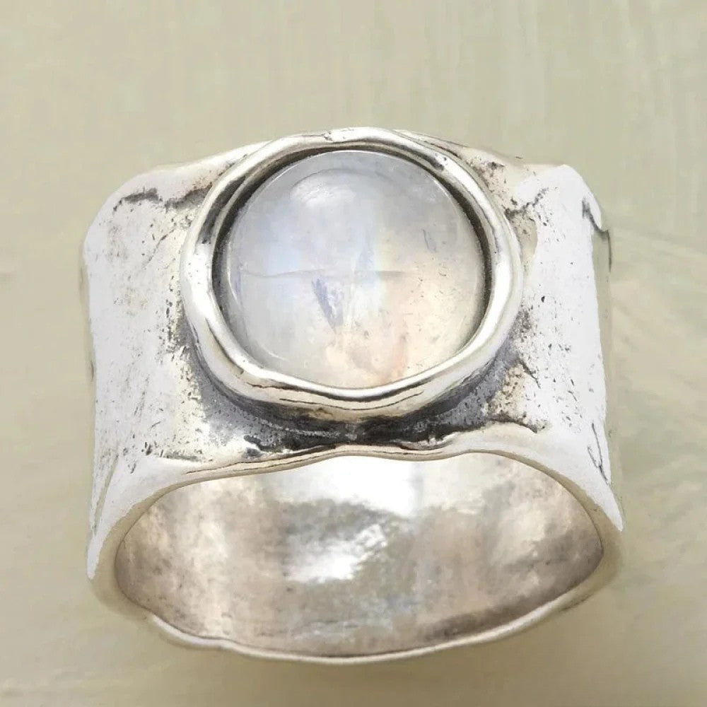 Antikk Ring med Stein