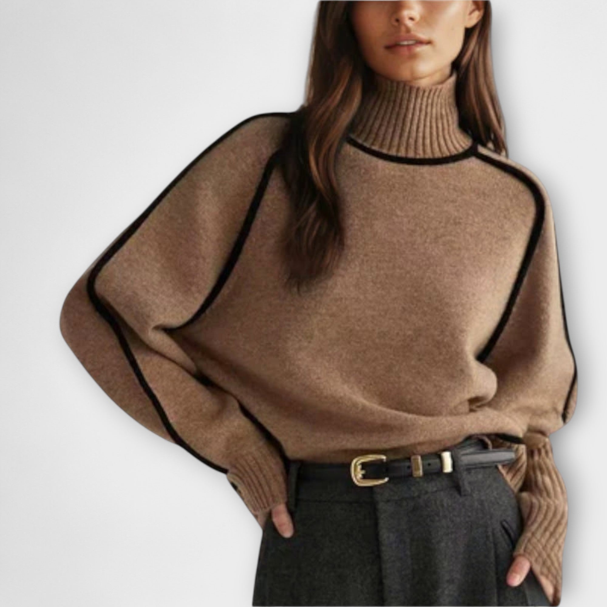 Emilie - Myk & Elegant Turtleneck Genser