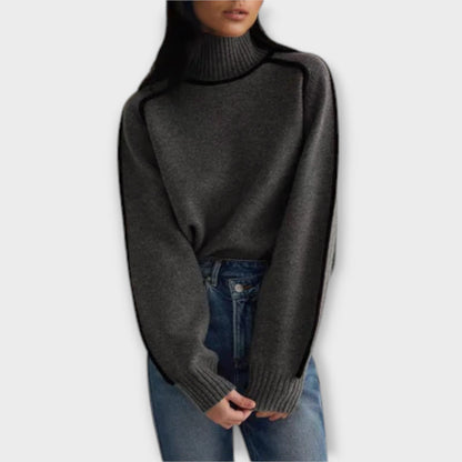 Emilie - Myk & Elegant Turtleneck Genser