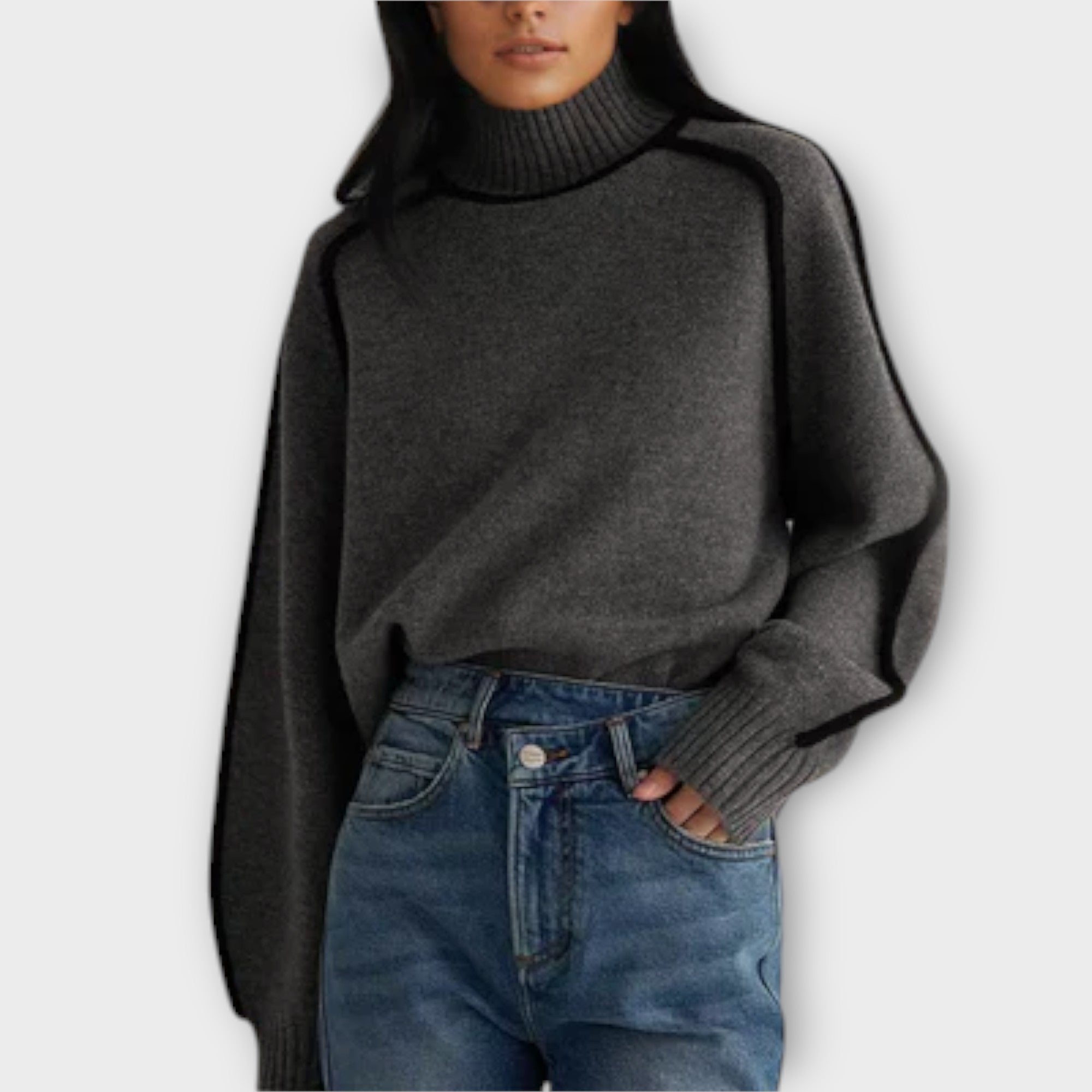 Emilie - Myk & Elegant Turtleneck Genser