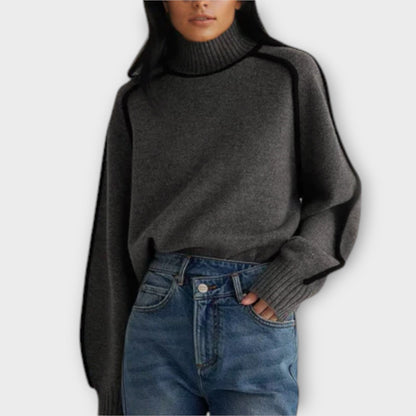 Emilie - Myk & Elegant Turtleneck Genser