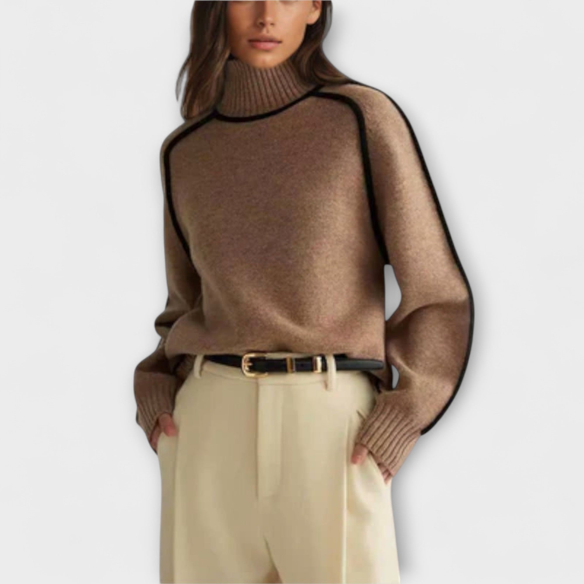 Emilie - Myk & Elegant Turtleneck Genser