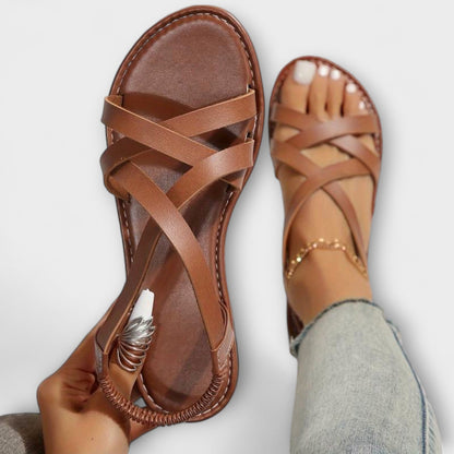 Deborah - Kvinne Sandaler med Lett Kryssrem