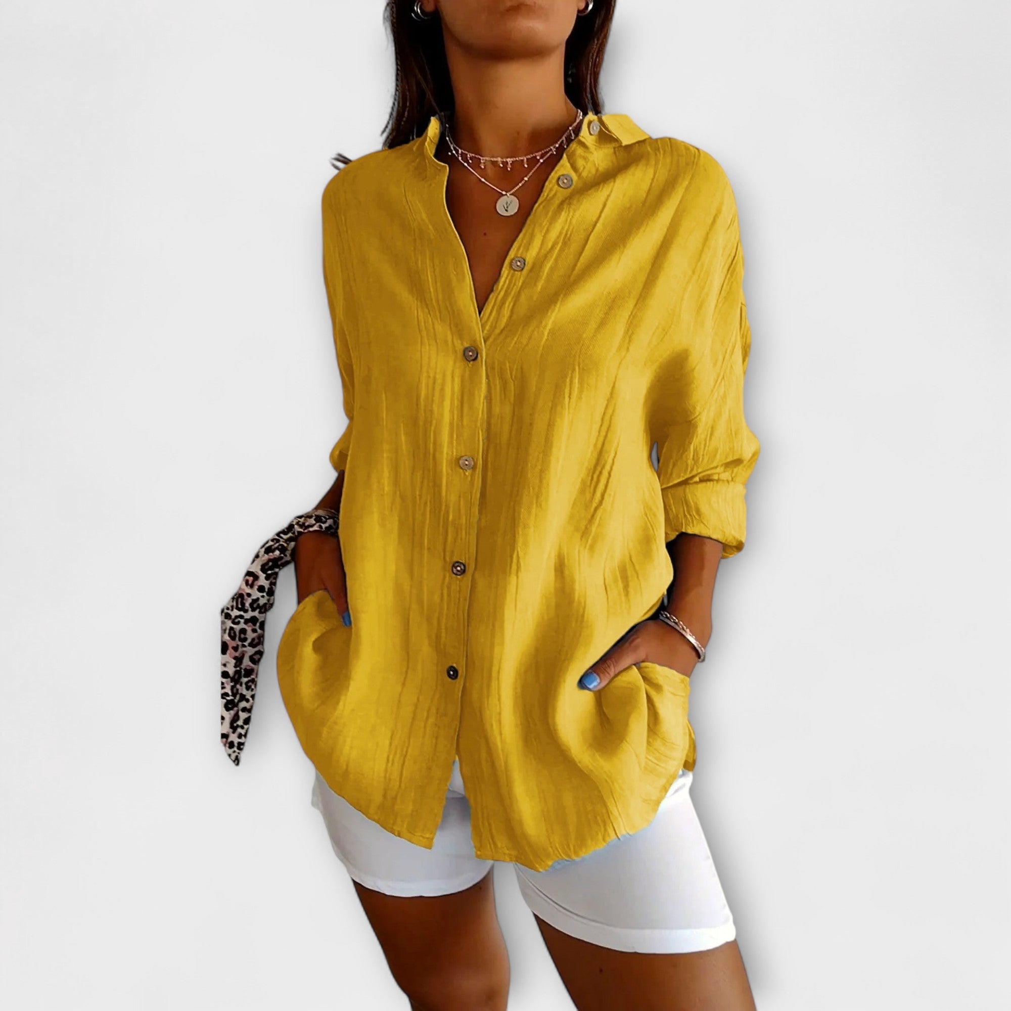 Saskia - Elegant Bluse for Damer