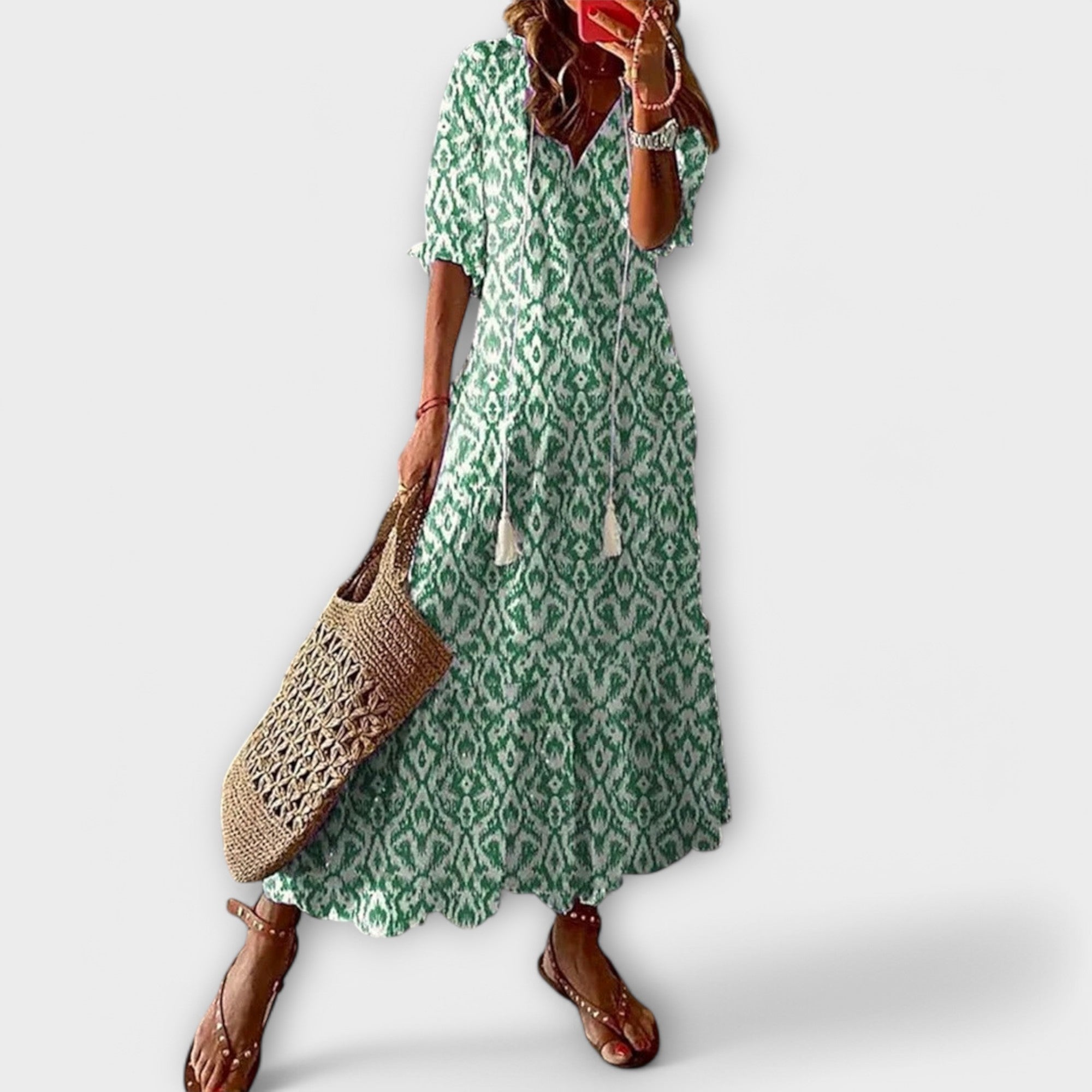 Bettina - Bohemsk Maxikjole